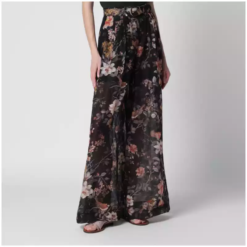 ZIMMERMANN Black Carousel trousers