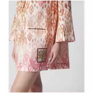 ZIMMERMANN Pink Aster tunic mini dress