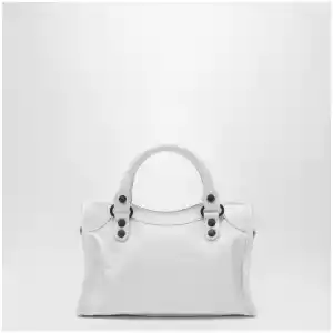 Balenciaga Le City Mini white tote bag
