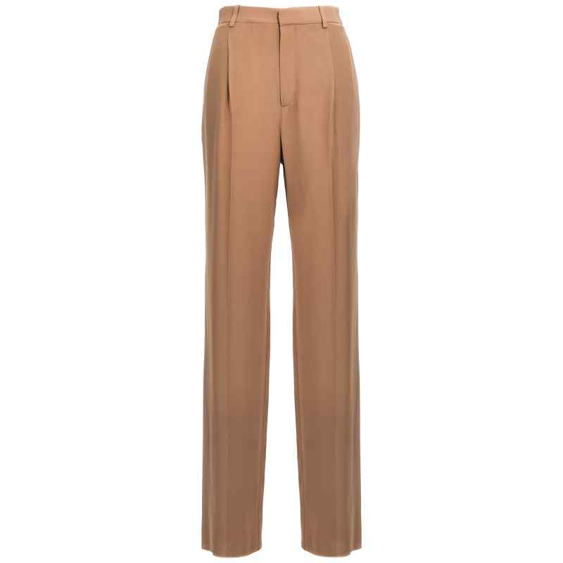 Saint Laurent Crepe Silk Pants