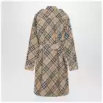 Burberry Beige Check shirt dress