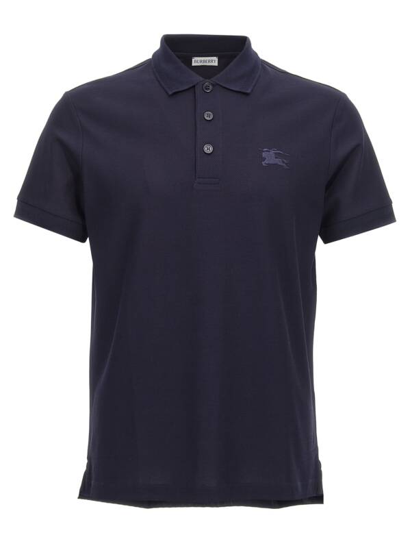 8099165COALBLUE_01_M_2024-12-11T08-58-21.722Z Burberry Logo Embroidery Polo Shirt