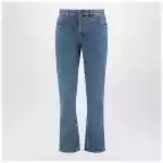 Burberry Straight jeans in Mid blue denim