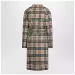 Burberry Sand reversible wool coat