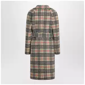 Burberry Sand reversible wool coat