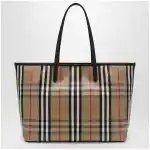 Burberry Medium Highlands Tote bag in Check pattern