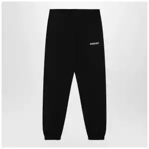 Burberry Black jogging trousers with logo