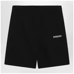 Burberry Black logo Shorts