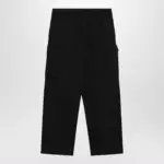 Burberry Black cotton cargo trousers