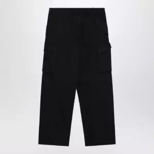 Burberry Black cotton cargo trousers