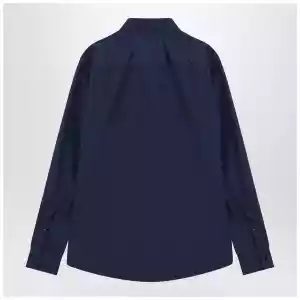 Burberry Blue cotton shirt with EKD