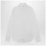 Burberry White cotton poplin shirt