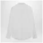 Burberry White cotton poplin shirt