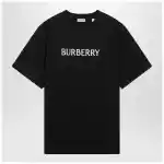 Burberry Black T-shirt with logo print