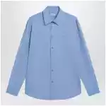 Burberry Cornflower blue cotton poplin shirt