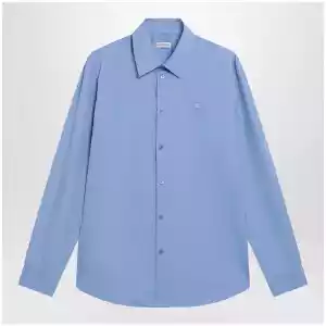 Burberry Cornflower blue cotton poplin shirt
