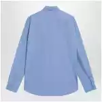 Burberry Cornflower blue cotton poplin shirt