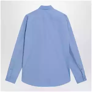 Burberry Cornflower blue cotton poplin shirt