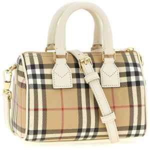 Burberry Mini Bowling Handbag