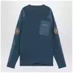 Balenciaga Blue Uniform Merch cotton jumper
