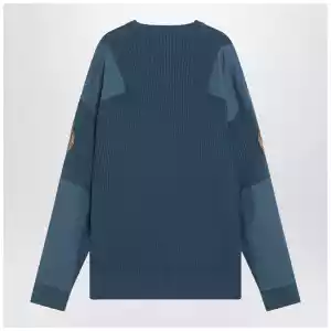 Balenciaga Blue Uniform Merch cotton jumper