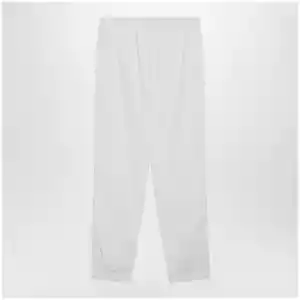 Balenciaga Logo jogging pants in white polyester