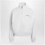 Balenciaga Women's Back track jacket in white technical polyester