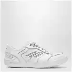 Balenciaga Hamptons Worn-Out Mid white Sneakers