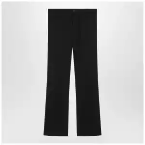 Balenciaga Black regular fit tailored trousers