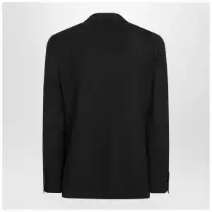 Balenciaga Black single-breasted wool jacket