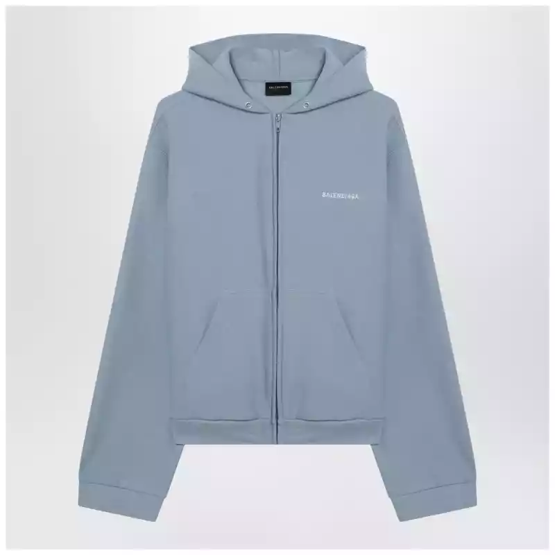 851236TTVJ2_S_BALEN-4773.x Balenciaga Back Regular Fit zip hoodie