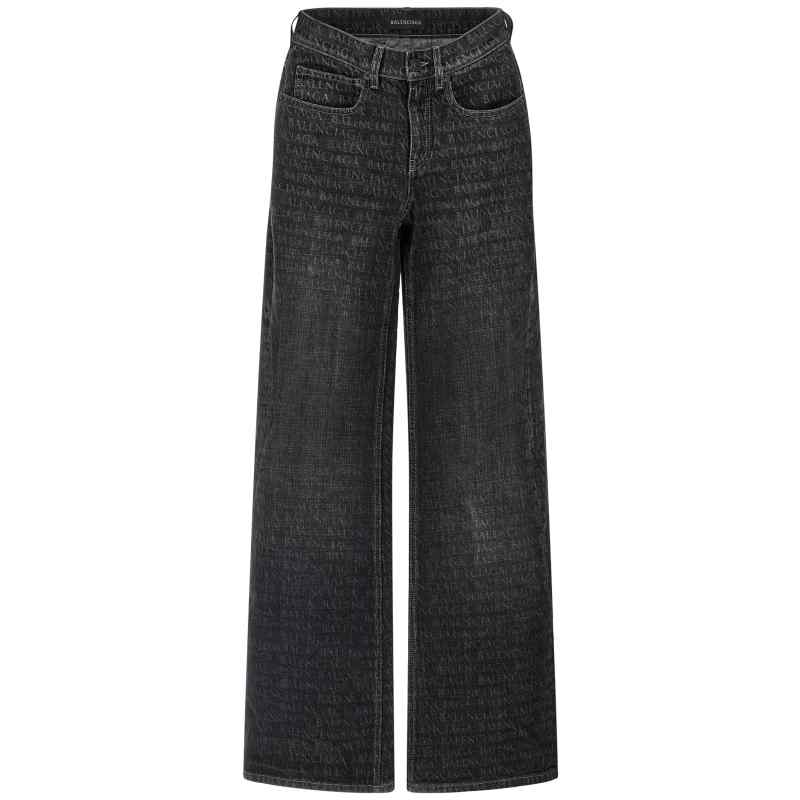 Balenciaga Wide Leg Jeans