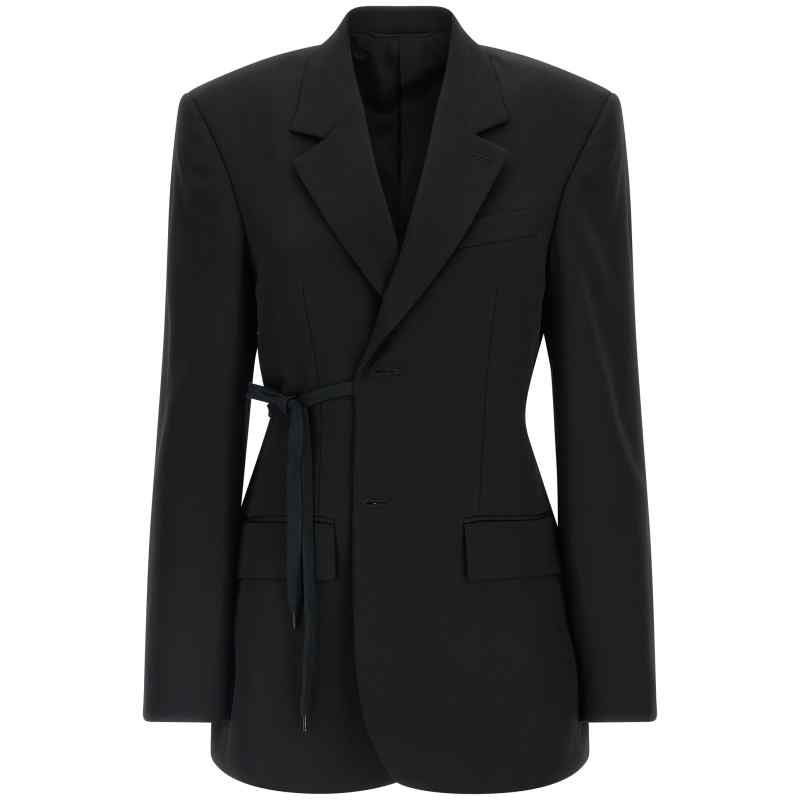 Balenciaga Wrap Tailored Blazer