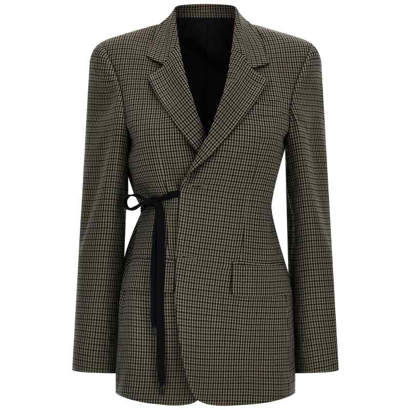 Balenciaga Wrap Tailored Blazer