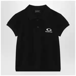 Balenciaga Black Laurel Classic polo