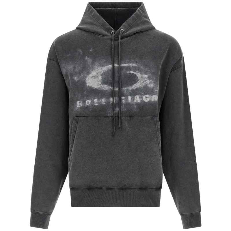 Balenciaga Washed Crayon Loop Hoodie