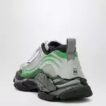 Balenciaga Triple S.2 sneakers in grey/green polyurethane