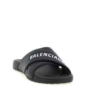 Balenciaga Sporty Pool Slides