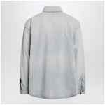Balenciaga Light blue cotton denim shirt