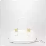 Balenciaga Cream leather Bolero Mini bowling bag