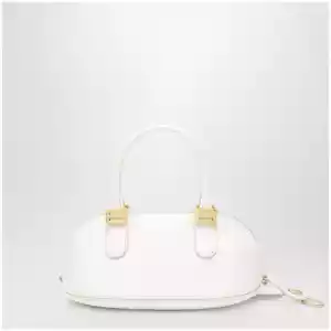 Balenciaga Cream leather Bolero Mini bowling bag
