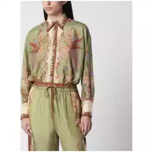 ZIMMERMANN Indra shirt with floral print