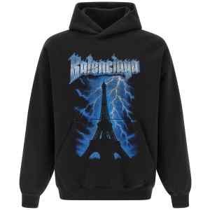 Balenciaga Paris Thunderstorm Hoodie