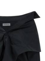 Balenciaga Crop Shirt Off The Shoulder