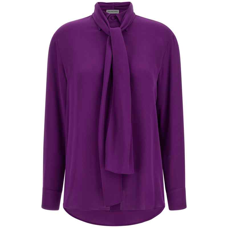 872329TUN135210_01_M_2026-03-20T09-50-15.323Z Balenciaga Shirt With Scarf