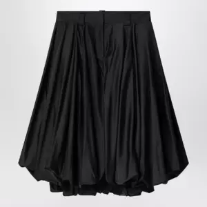 Balenciaga Black balloon skirt in silk blend