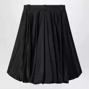 Balenciaga Black balloon skirt in silk blend
