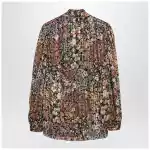 Valentino Silk blouse with floral print