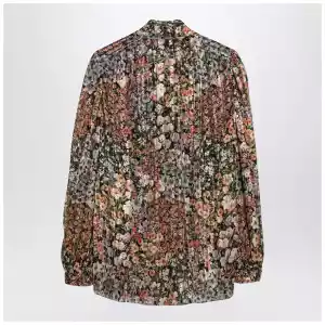 Valentino Silk blouse with floral print