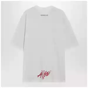 Moncler X A$AP Rocky Red cotton T-shirt with digital print